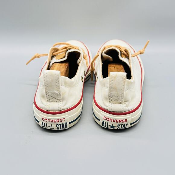 Converse Shoes Womens 7 White Chuck Taylor All Star Shoreline Low Top Sneakers - Picture 7 of 12